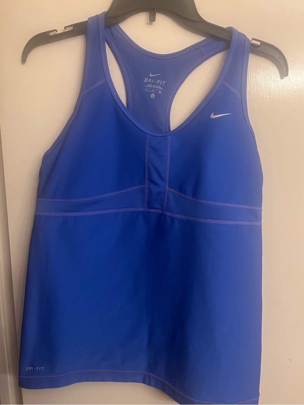 Nike Blue Dri-FIT Racerback Sports Tank
